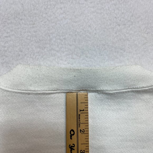 Vintage Stanford University Sweatshirt Men's XL White Graphic Pullover 80s 90s - Picture 14 of 14